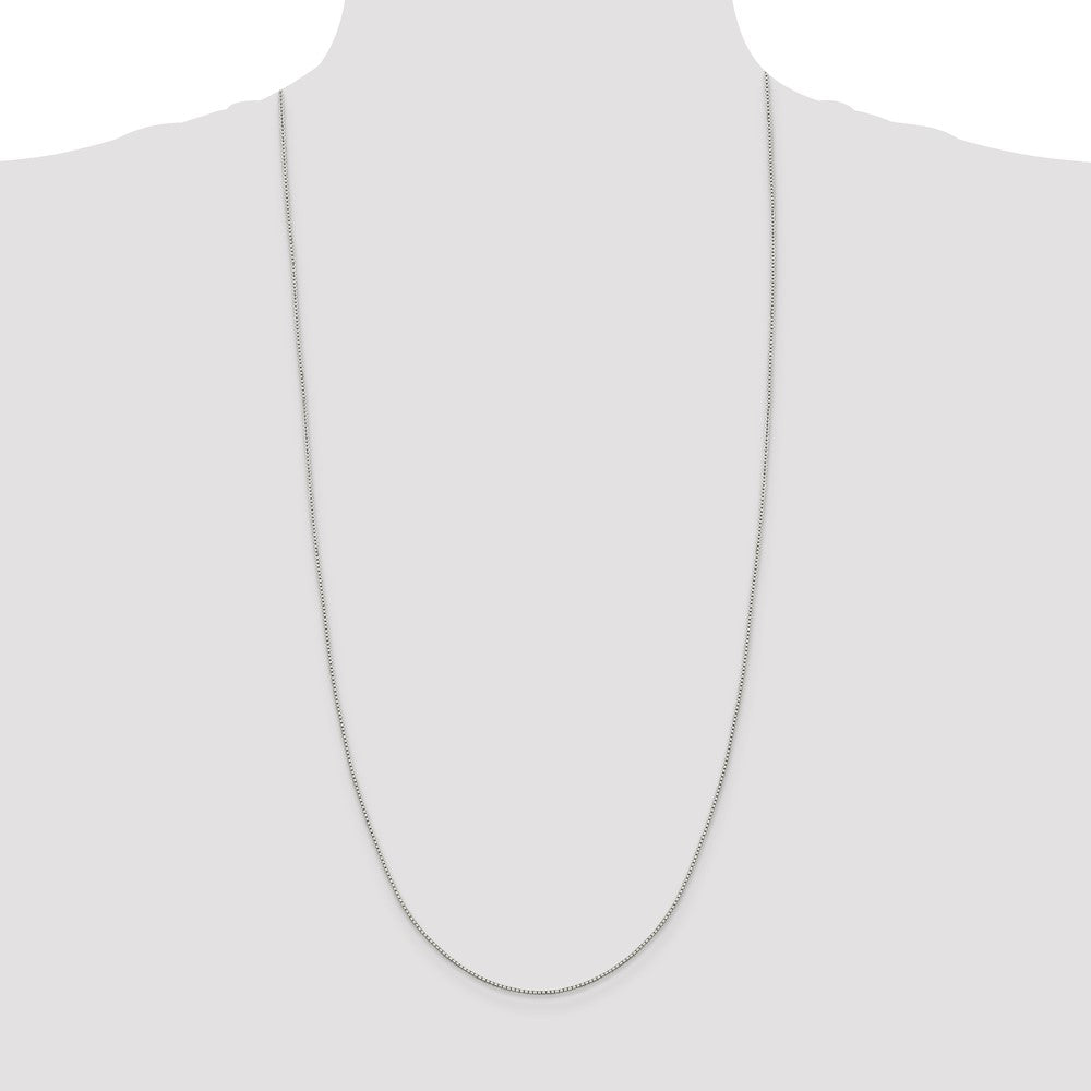 Sterling Silver 1.15mm 8 Sided Box Chain