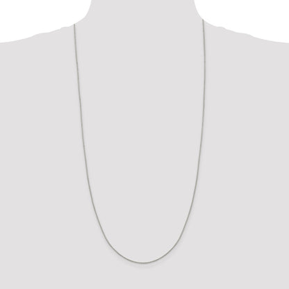 Sterling Silver 1.15mm 8 Sided Box Chain