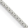 Sterling Silver 1.15mm 8 Sided Box Chain