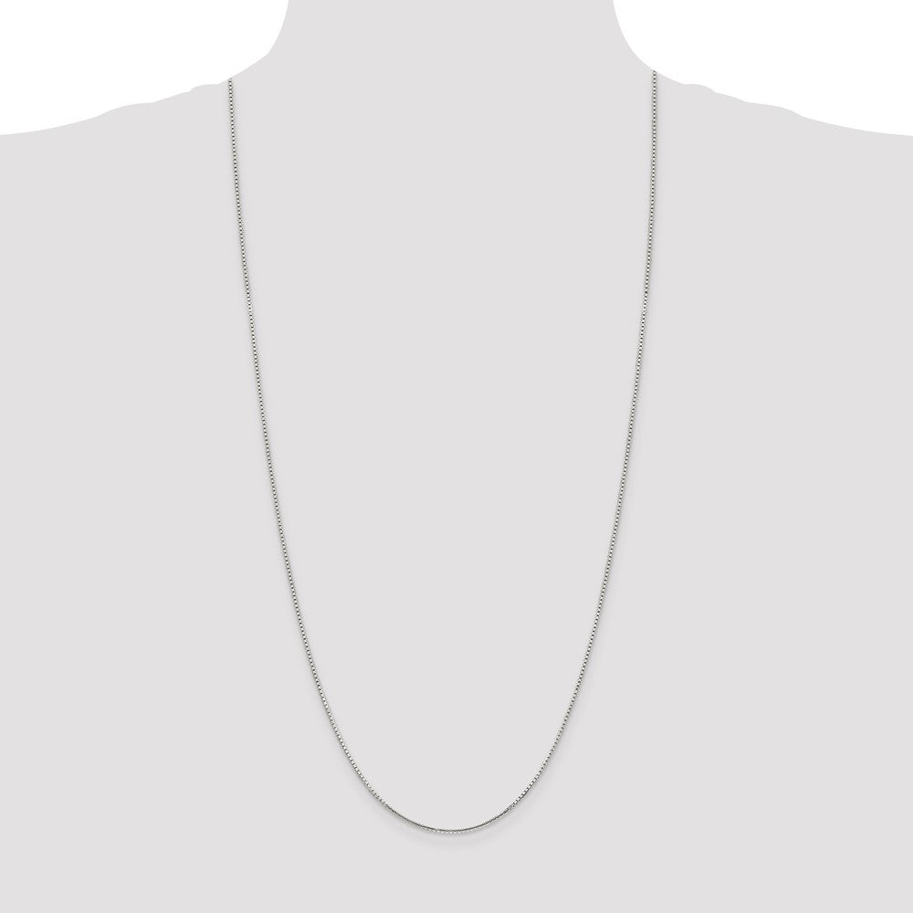 Sterling Silver 1.25mm 8 Sided Box Chain