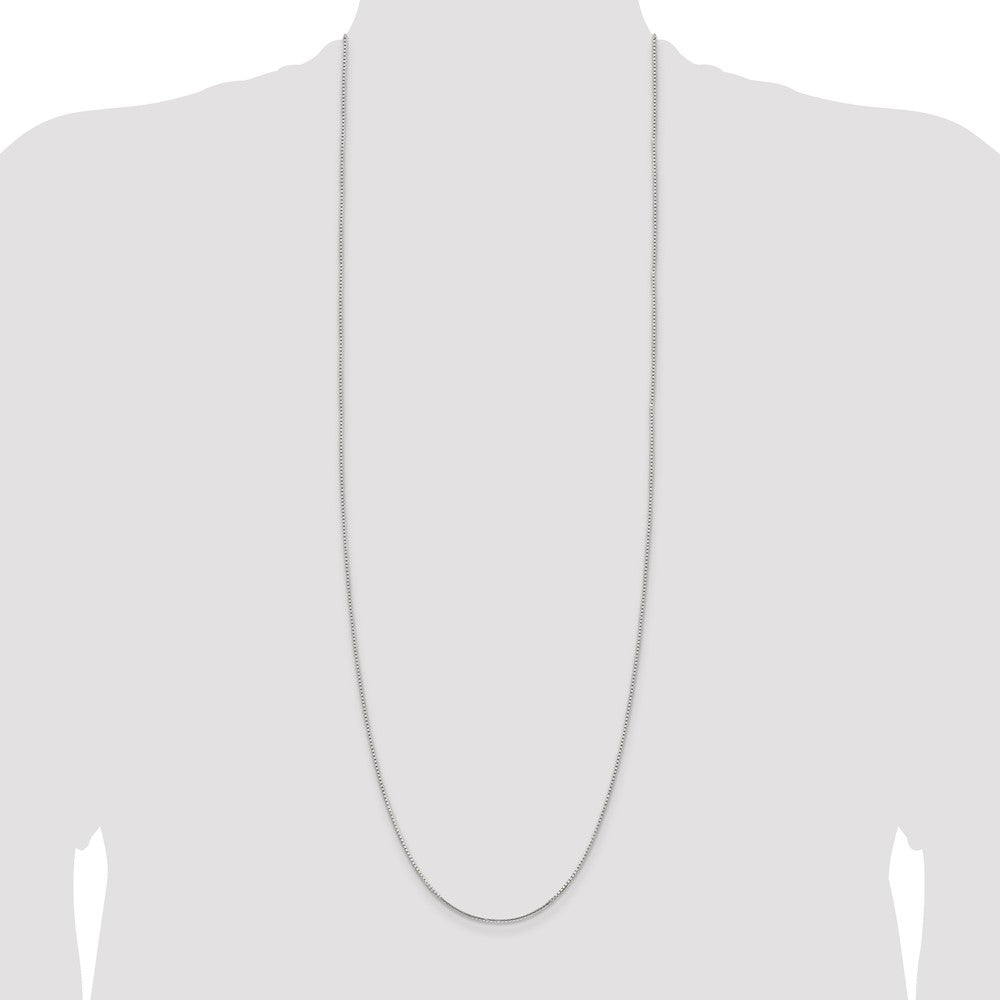 Sterling Silver 1.25mm 8 Sided Box Chain
