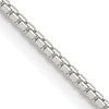 Sterling Silver 1.25mm 8 Sided Box Chain