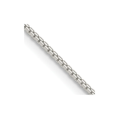 Sterling Silver 1.5mm 8 Sided Box Chain