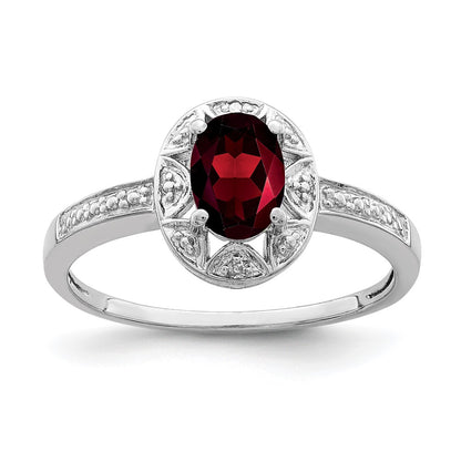 January Birthstone Rings;
