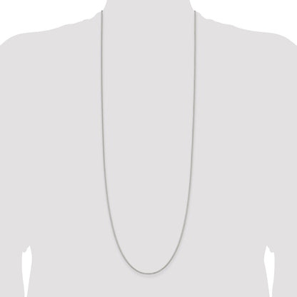 Sterling Silver 1.1mm Box Chain
