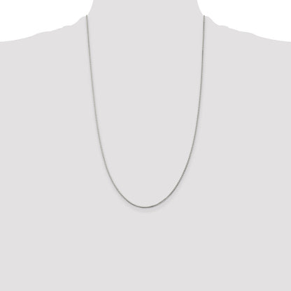 Sterling Silver 1.25mm Box Chain