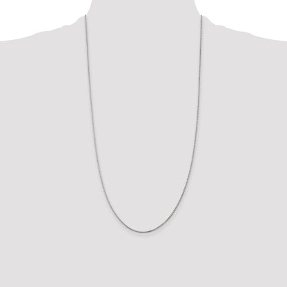 Sterling Silver 1.25mm Box Chain