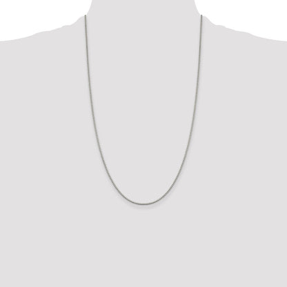 Sterling Silver 1.4mm Box Chain