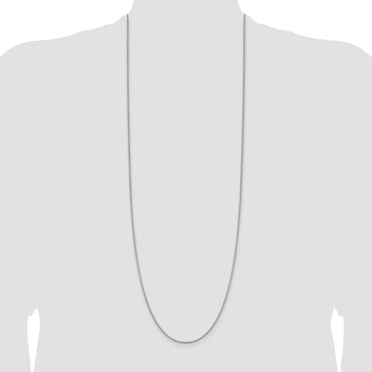 Sterling Silver 1.4mm Box Chain