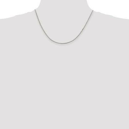 Sterling Silver 1.5mm Box Chain