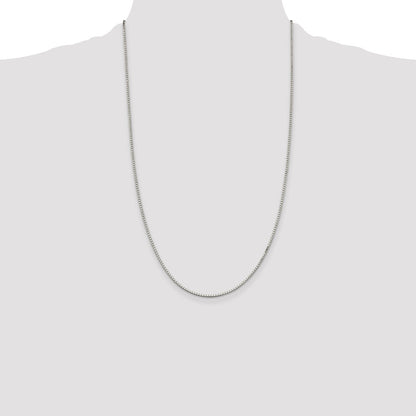 Sterling Silver 1.5mm Box Chain