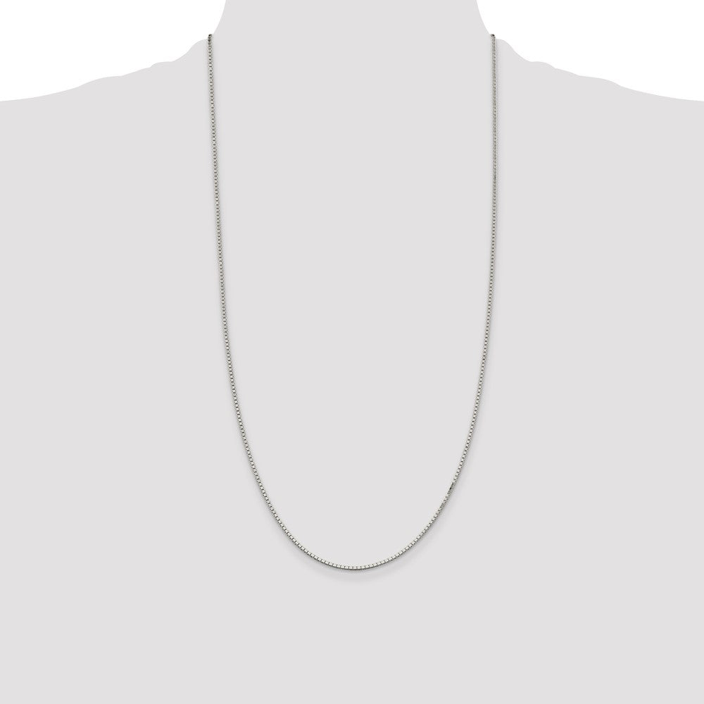 Sterling Silver 1.5mm Box Chain