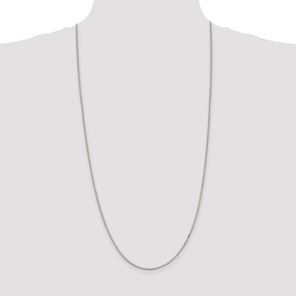 Sterling Silver 1.5mm Box Chain