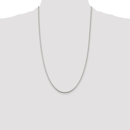 Sterling Silver 1.75mm Box Chain