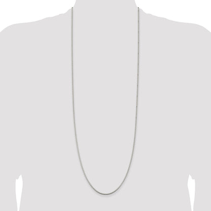 Sterling Silver 1.75mm Box Chain