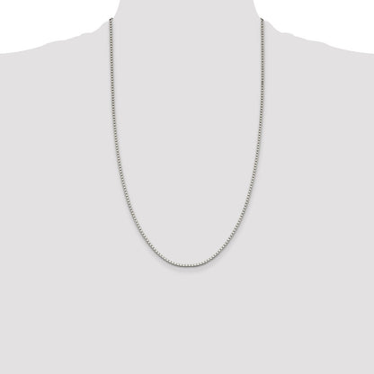 Sterling Silver 1.9mm Box Chain