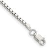 Sterling Silver 1.9mm Box Chain