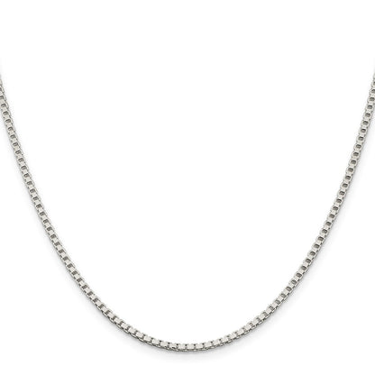 Sterling Silver 2mm Box Chain