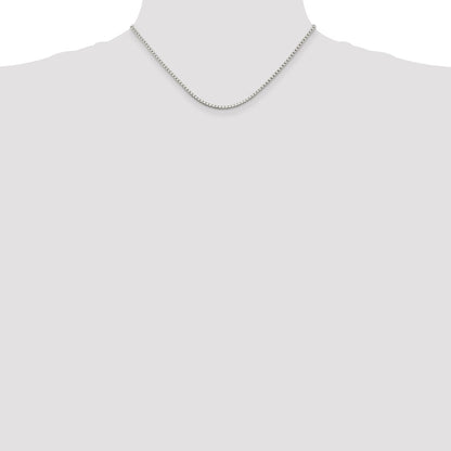 Sterling Silver 2mm Box Chain