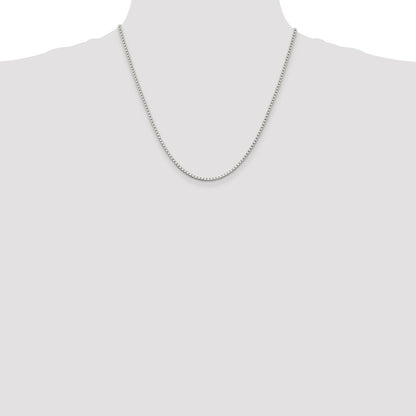 Sterling Silver 2mm Box Chain