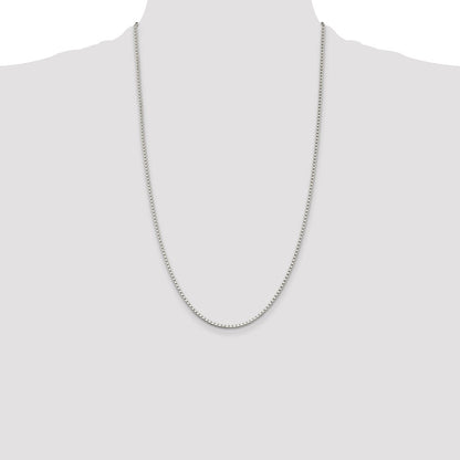 Sterling Silver 2mm Box Chain