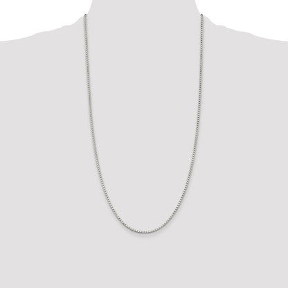 Sterling Silver 2mm Box Chain
