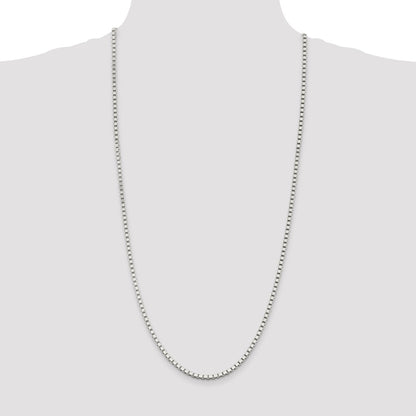 Sterling Silver 3mm Box Chain