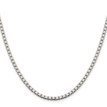 Sterling Silver 3.25mm Box Chain