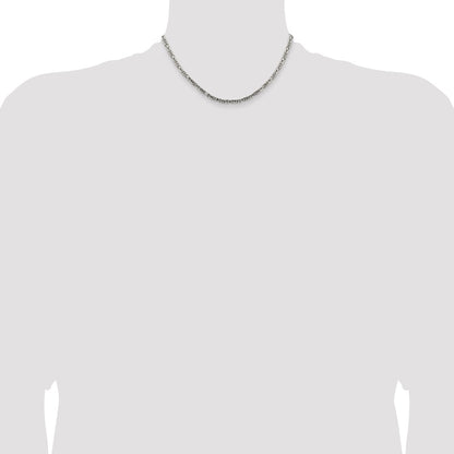 Sterling Silver 3.25mm Byzantine Chain