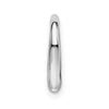 De-Ani Sterling Silver Rhodium-plated Polished Heart Slide