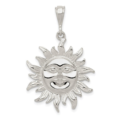 Sterling Silver Sun Pendant