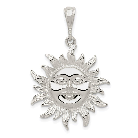 Sterling Silver Sun Pendant