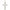 Sterling Silver Polished w/Lines Latin Cross Pendant
