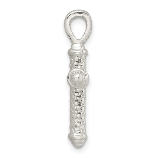 Sterling Silver Polished Cross Pendant