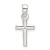 Sterling Silver Polished Cross Pendant