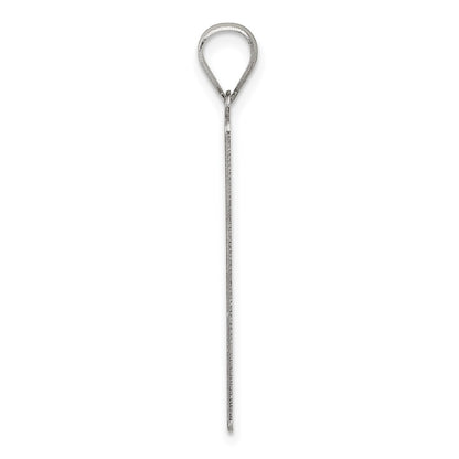 Sterling Silver The Hanged Man Tarot Card Pendant