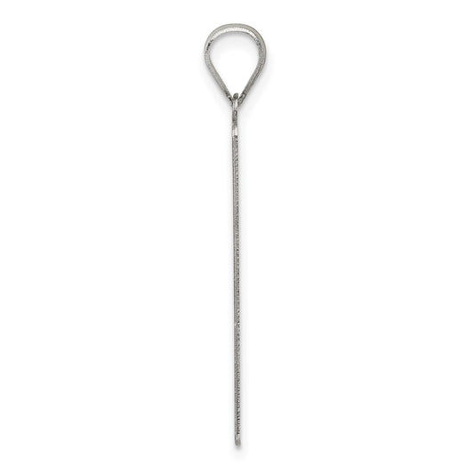 Sterling Silver The Hanged Man Tarot Card Pendant