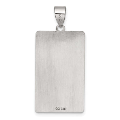 Sterling Silver The Hanged Man Tarot Card Pendant