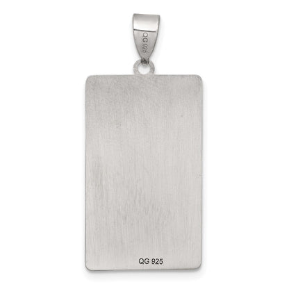 Sterling Silver The Devil Tarot Card Pendant