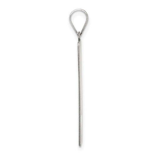 Sterling Silver Judgement Tarot Card Pendant