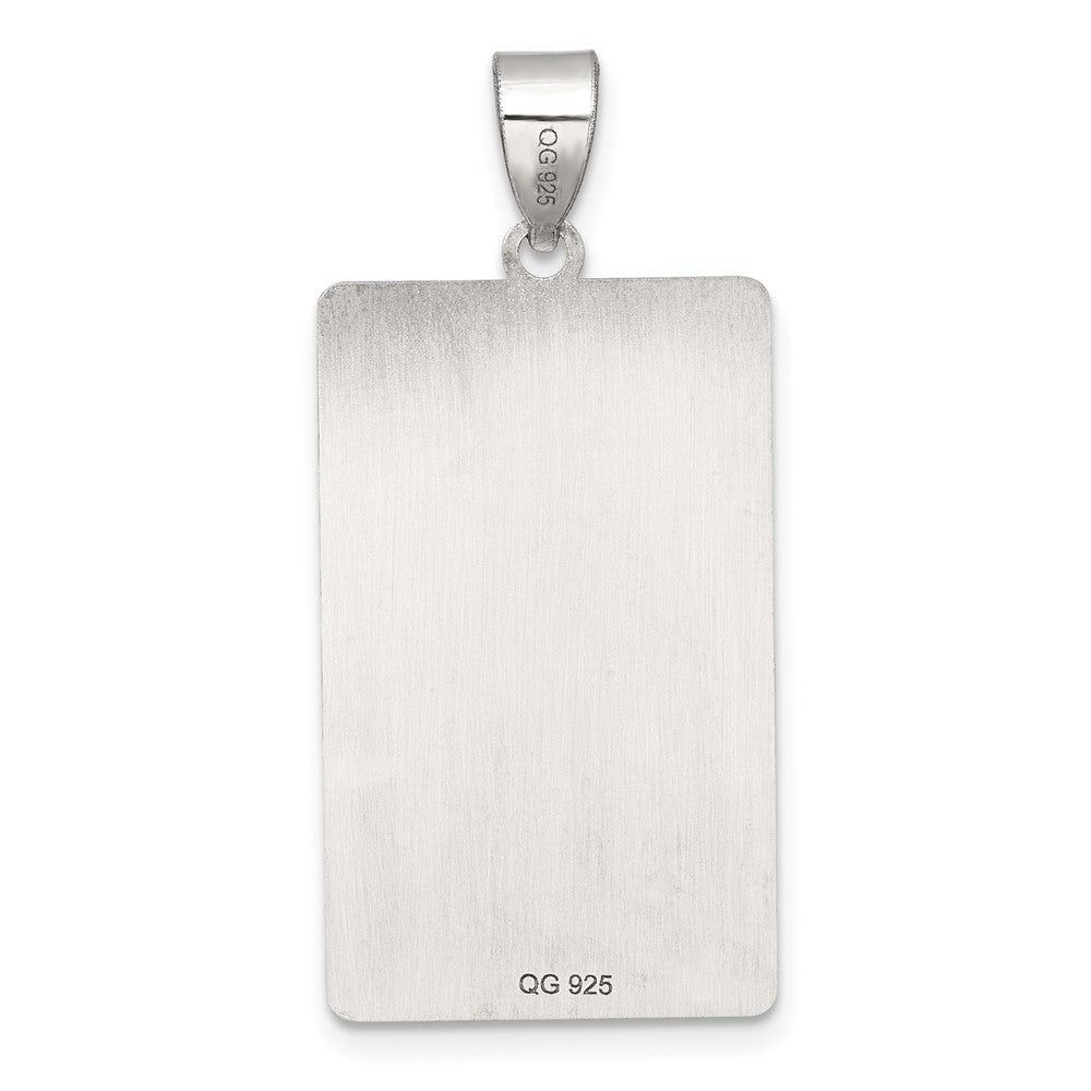 Sterling Silver The World Tarot Card Pendant
