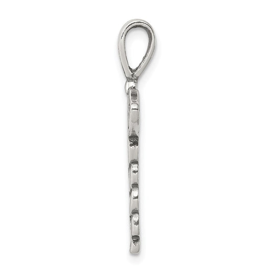 Sterling Silver Caduceus Charm