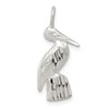 Sterling Silver Rhodium-plated On Graduation Day Disc Charm