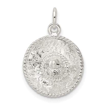 Sterling Silver Sombrero Charm