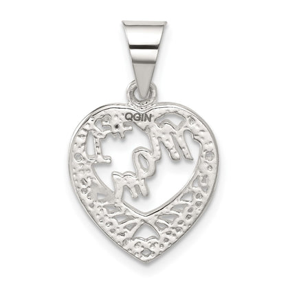 Sterling Silver #1 Mom Charm