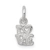 Sterling Silver Love Charm