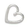 Sterling Silver Heart Slide