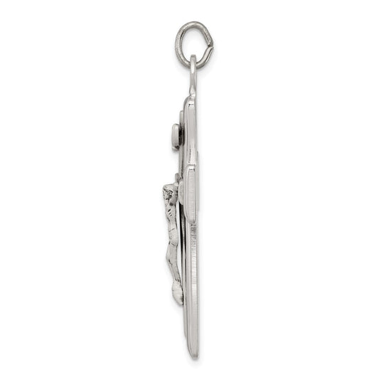 Sterling Silver INRI Crucifix Pendant