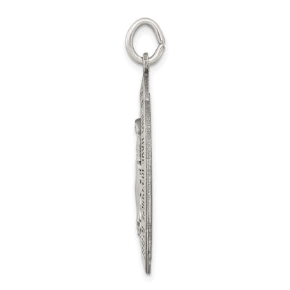 Sterling Silver Antiqued Miraculous Medal