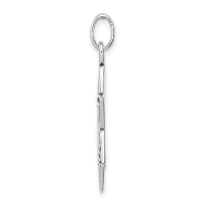 Sterling Silver Antiqued Star of David Charm